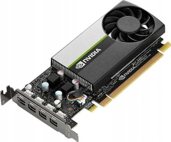 HP Nvidia Quadro T1000 GFX Graphics Card, 4GB 4Mdp GDDR6 Memory, 128 Bit Bus Width, PCIe 3.0 x16, 4xMini DisplayPort, Plug In Card | 20X22AA - Image 3