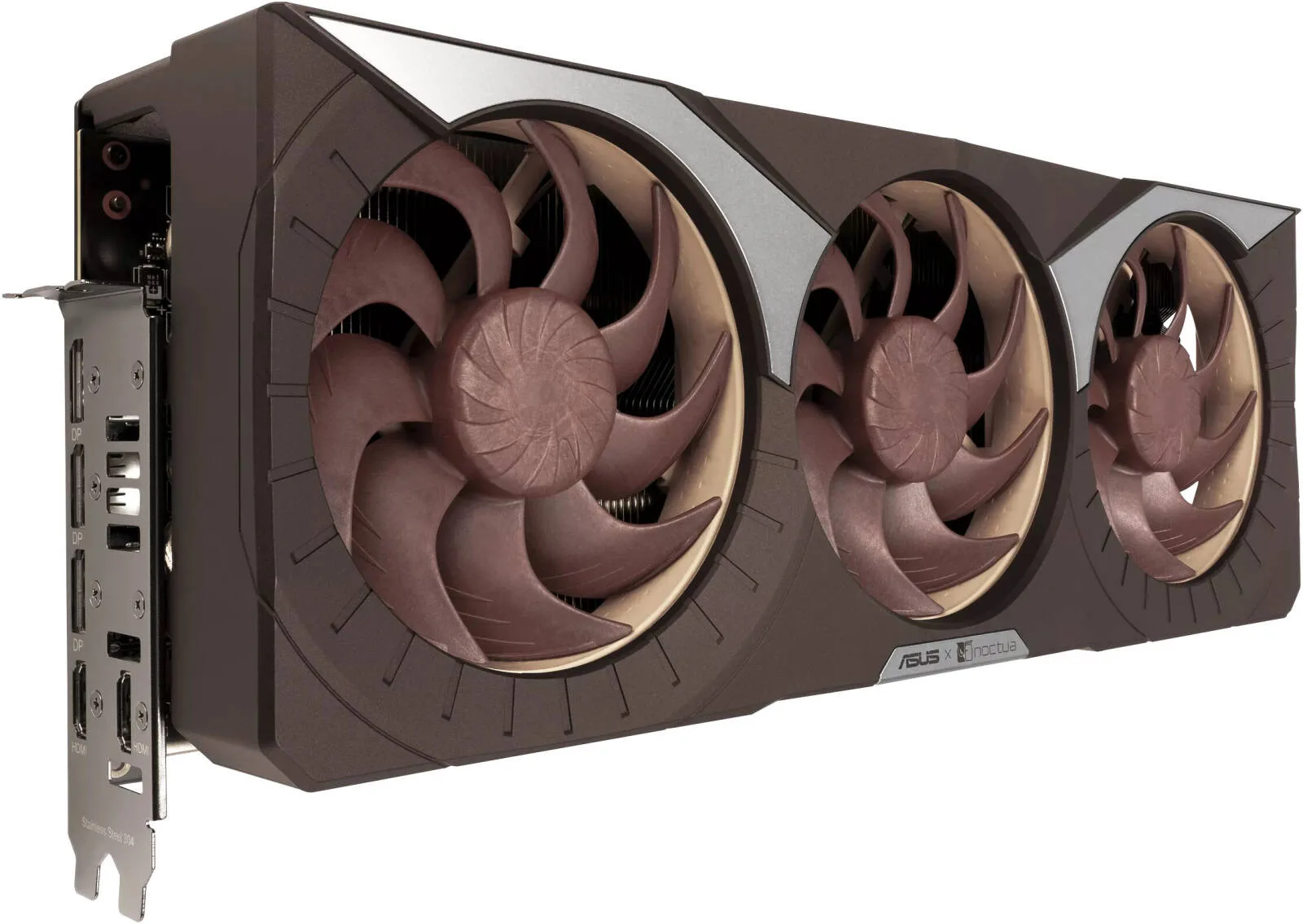 ASUS GeForce RTX 5080 16GB GDDR7 Noctua OC Edition Graphics Card, 16GB GDDR7 256-Bit Memory, 10752 CUDA Cores, 30 Gbps Memory Speed, PCI Express 5.0 | 90YV0M32-M0NA00 - Image 4