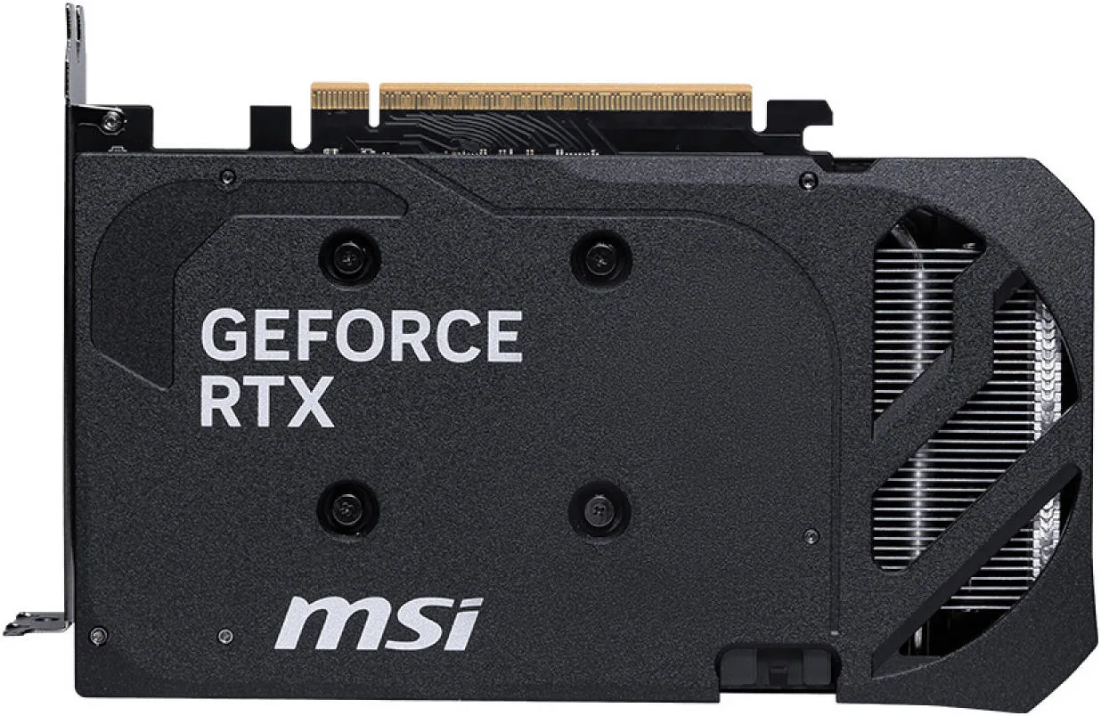 MSI GeForce RTX 5060 SHADOW 2X OC Graphics Card, 8GB GDDR7 128-Bit Memory, 2527 MHz Boost Clock, 28 Gbps Memory Speed, 3840 CUDA Cores, PCI Express Gen 5 x16 | 912-V537-019 - Image 4