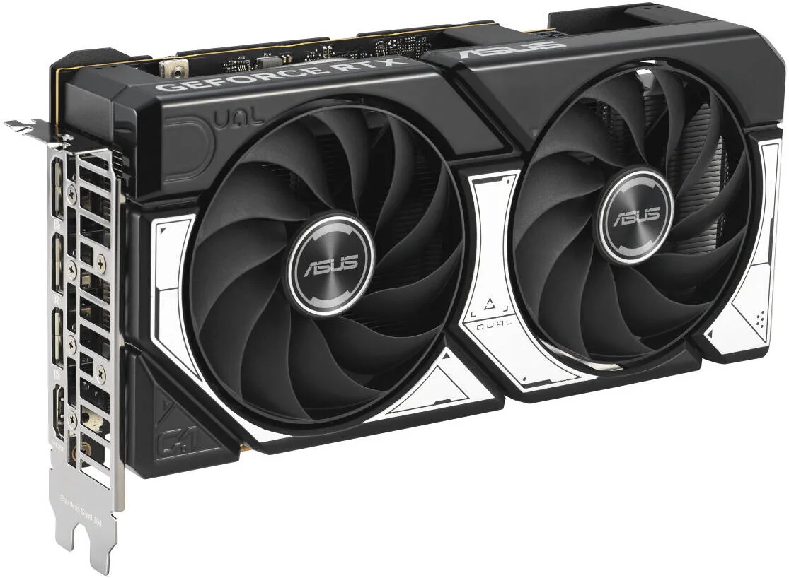 ASUS Dual GeForce RTX 5060 OC Edition Graphics Card, DUAL-RTX5060-O8G, 8GB GDDR7 128-Bit Memory, 2565 MHz Boost Clock, 28 Gbps Memory Speed, 3840 CUDA Cores, PCI Express 5.0 | 90YV0N12-M0NA00 - Image 3