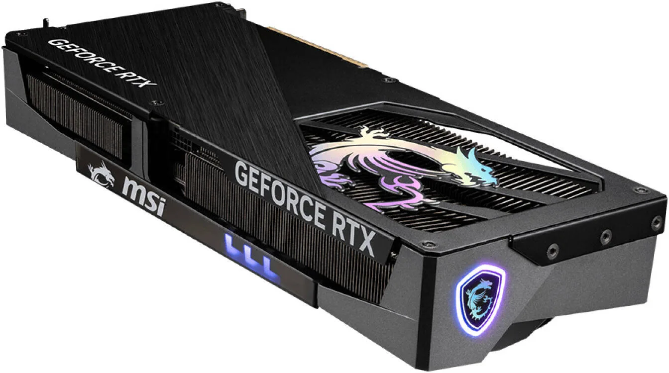 MSI GeForce RTX 5070 Gaming Trio OC Graphics Card, 12GB GDDR7 192-Bit Memory, 2610 MHz Boost Clock, 6144 CUDA Cores, 28 Gbps Memory Speed, PCI Express Gen 5 | 912-V532-019 - Image 3