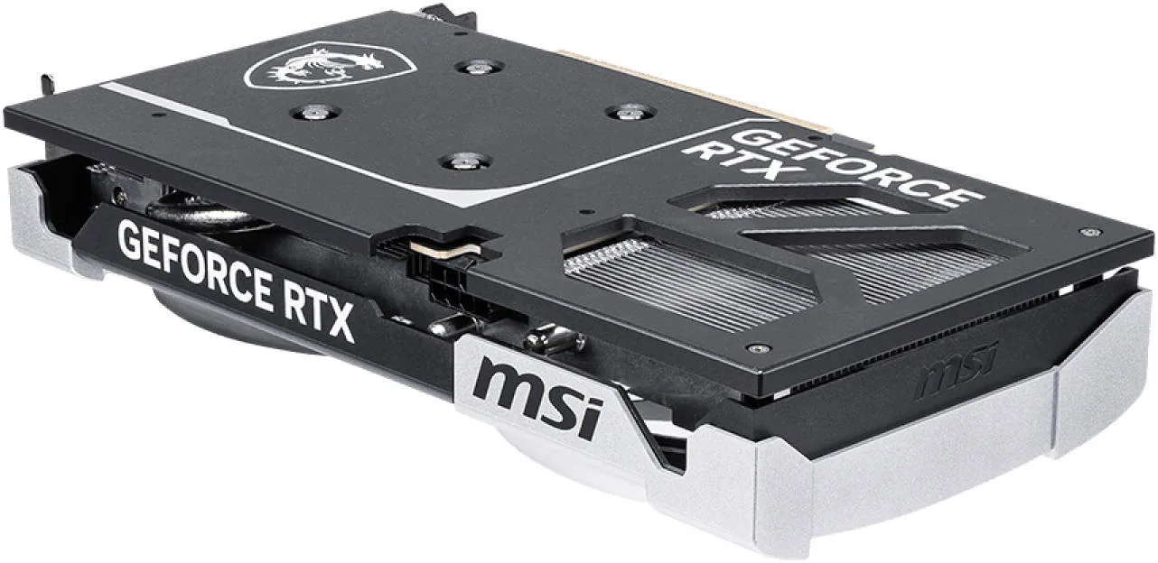 MSI GeForce RTX 5060 Ti VENTUS 2X PLUS Graphics Card, 8GB GDDR7 128-Bit Memory, 2572 MHz Boost Clock, 28 Gbps Memory Speed, 4608 CUDA Cores, PCI Express Gen 5 x16 | 912-V536-051 - Image 3