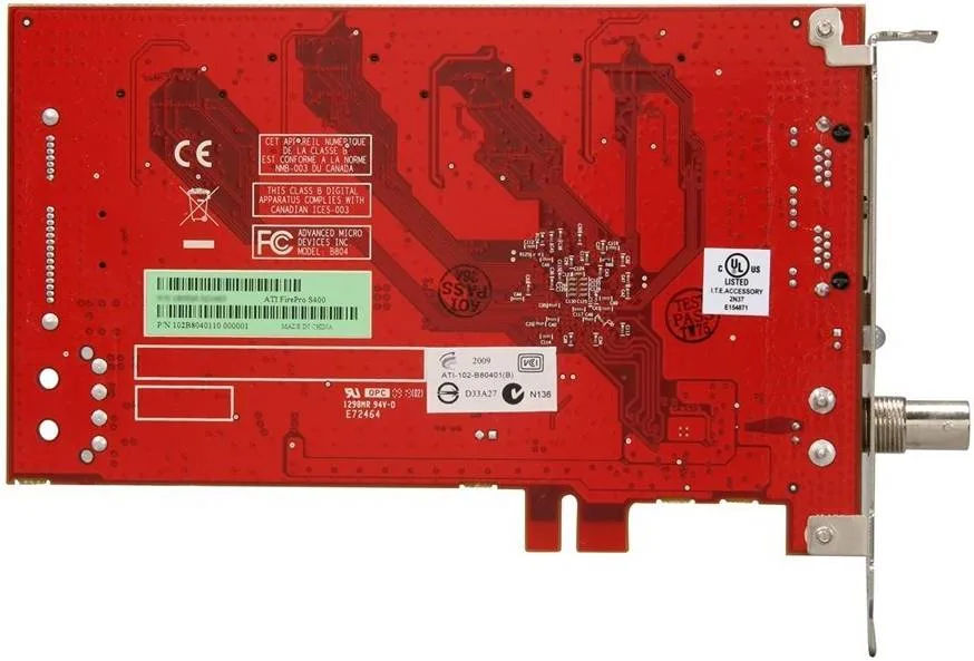AMD FirePro S400 Synchronization Module, Sync up to 4 GPUs, Single Form Factor, BNC Genlock Input to Use House Clock, Dual RJ-45 to Daisy-Chain Cards, SATA Power, Windows, OS X, and Linux | 100-505981 - Image 4