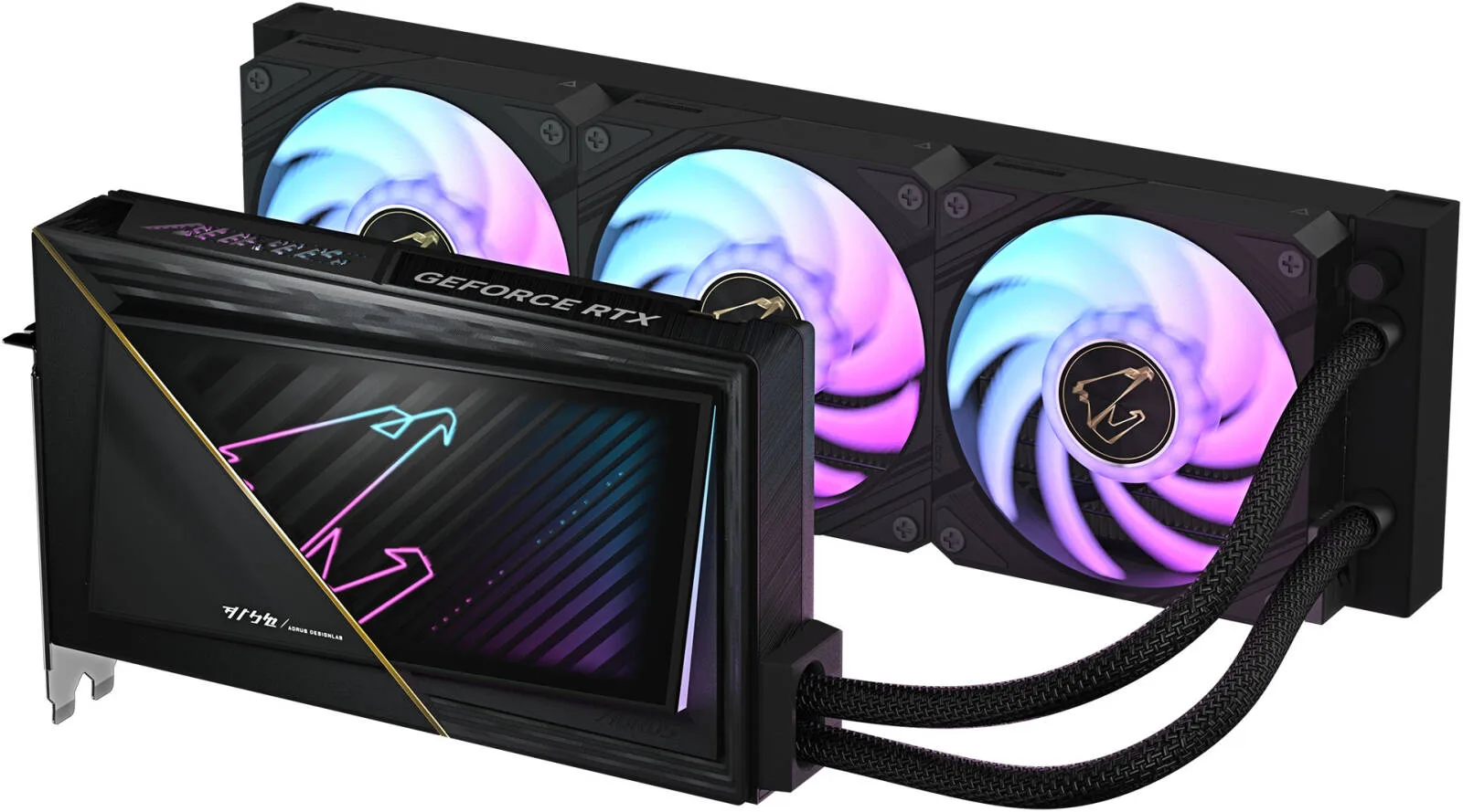 GIGABYTE AORUS GeForce RTX 5090 XTREME WATERFORCE Graphics Card, 32GB GDDR7 512-Bit Memory, 2655 MHz Core Clock, 28 Gbps Memory Speed, 21760 CUDA Cores, PCI-Express 5.0 | GV-N5090AORUSX W-32GD - Image 4