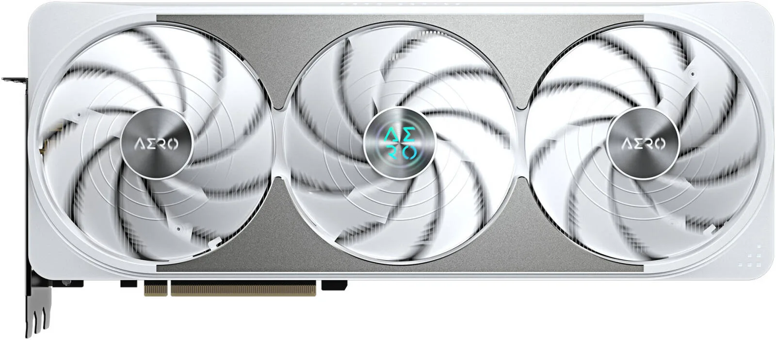GIGABYTE GeForce RTX 5070 Ti AERO OC Graphics Card, 16GB GDDR7 256-Bit Memory, 2588 MHz Core Clock, 8960 CUDA Cores, 28 Gbps Memory Speed, PCI-Express 5.0, White | GV-N507TAERO OC-16GD - Image 4