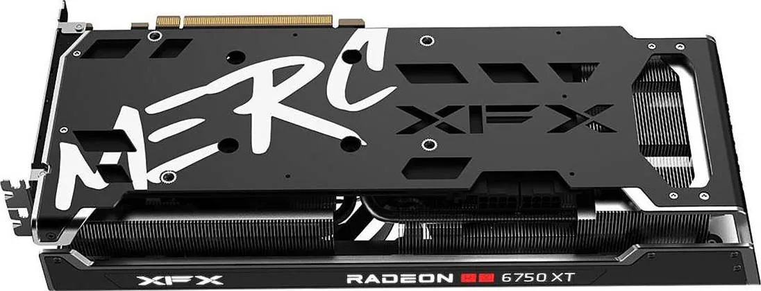 XFX Speedster Merc319 Radeon RX 6750XT Black Gaming Graphics Card, 12GB GDDR6 192 Bit Memory, 2560 Stream Processor, 2324MHz, PCI-E 4.0, AMD RDNA 2, HDMI, DP | RX-675XYTBDP - Image 4