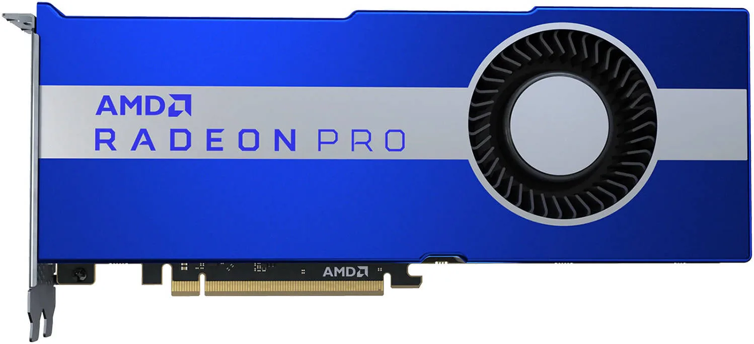 AMD Radeon Pro VII Graphics Card, 16GB of HBM2 4096-Bit Memory, 3840 Stream Processors, 1024 GB/s Memory Bandwidth, PCI Express 4.0 x16, 6 x Mini-DisplayPort 1.4 | 100-506163 - Image 2