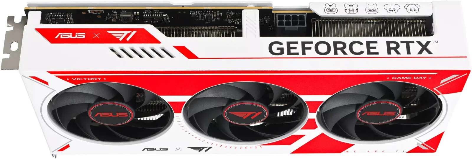 ASUS T1 GeForce RTX 5060 Ti OC Edition Graphics Card, 8GB GDDR7 128-Bit Memory, 2632 MHz Boost Clock, 28 Gbps Memory Speed, 4608 CUDA Cores, PCI Express 5.0 | 90YV0NT4-M0NA00 - Image 3