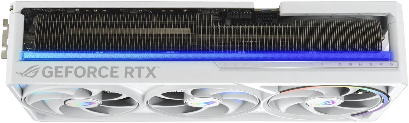 ASUS ROG Astral GeForce RTX 5080 16GB GDDR7 WHITE OC Edition Graphics Card, 16GB GDDR7 256-Bit Memory, 10752 CUDA Cores, 30 Gbps Memory Speed, PCI Express 5.0 | 90YV0LV4-M0NA00 - Image 3