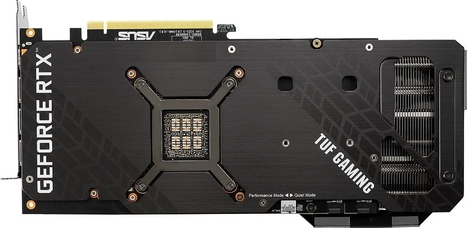 Asus Tuf GeForce RTX 3080 O12G LHR Graphics Card, 8960 Cuda Cores, 12GB GDDR6X 384 Bit Memory, GPU Tweak II, PCI Express 4.0, 1815 MHz Boost Clock, 19 Gbps, HDMI, DP | 90YV0FB8-M0NM00 - Image 4