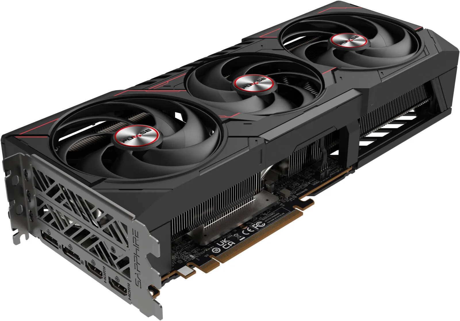 Sapphire PULSE AMD Radeon RX 9070 XT Graphics Card, 16GB GDDR6 256-Bit Memory, 2970 MHz Boost Clock, 4096 Stream Processors, 20 Gbps Memory Clock, PCI-Express 5.0 x16 | 11348-03-20G - Image 3