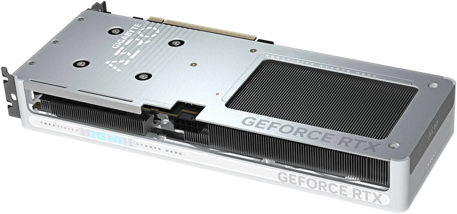 GIGABYTE GeForce RTX 5060 Ti AERO OC Graphics Card, 8GB GDDR7 128-Bit Memory, 2647 MHz Core Clock, 28 Gbps Memory Clock, PCI Express 5.0 | GV-N506TAERO OC-8GD - Image 2