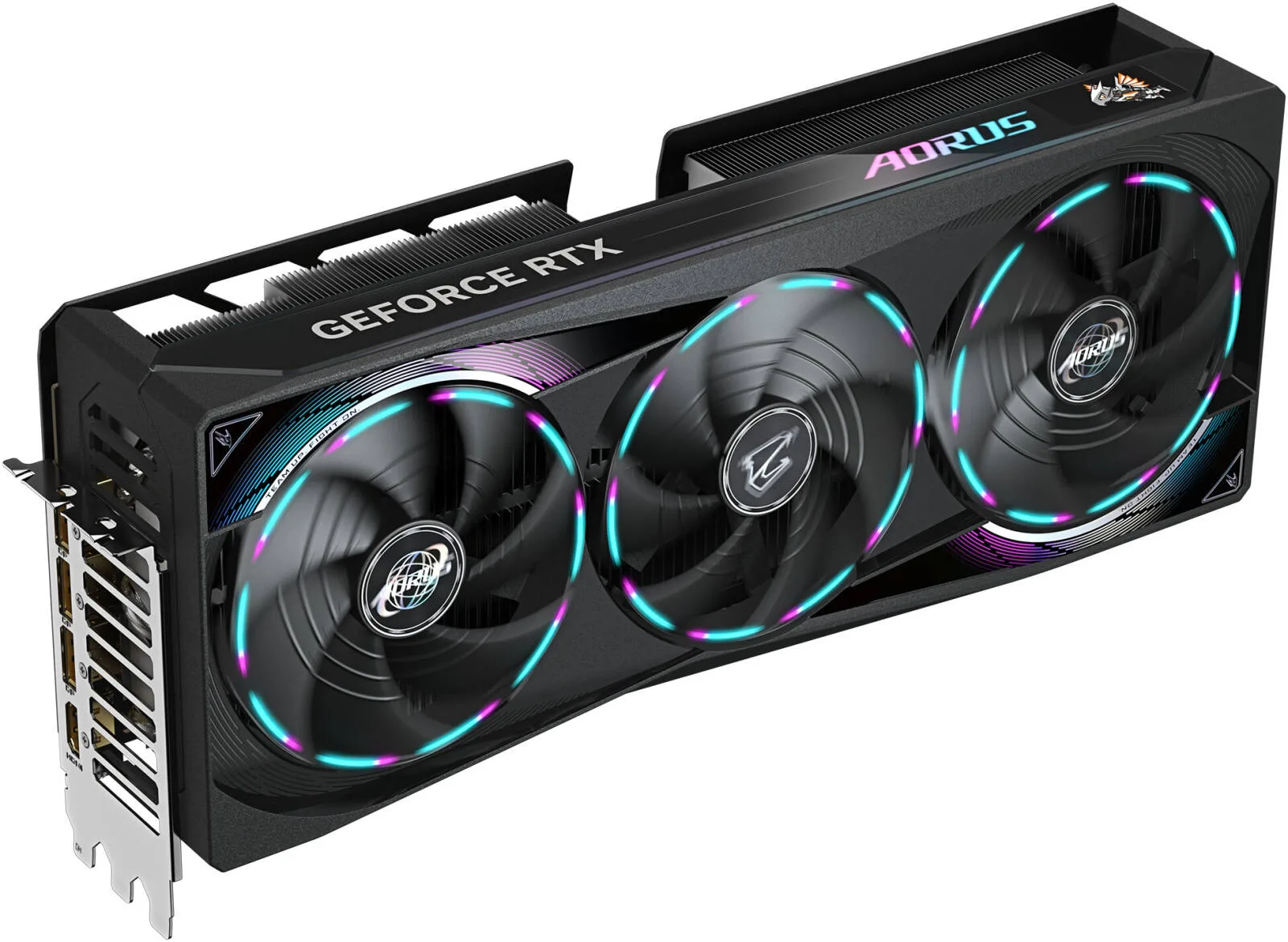 GIGABYTE AORUS GeForce RTX 5080 MASTER Graphics Card, 16GB GDDR7 256-Bit Memory, 2805 MHz Core Clock, 30 Gbps Memory Speed, PCI-Express 5.0 | GV-N5080AORUS M-16GD - Image 2