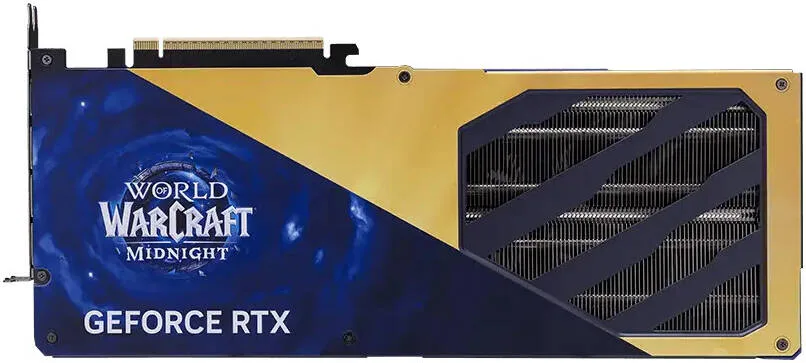 MSI GeForce RTX 5070 World of Warcraft Midnight Void Edition OC Graphics Card, 12GB GDDR7 192-Bit Memory, 2610 MHz Boost Clock, 28 Gbps Memory Speed, 6144 CUDA Cores, PCI Express Gen 5 | 912-V532-255 - Image 4