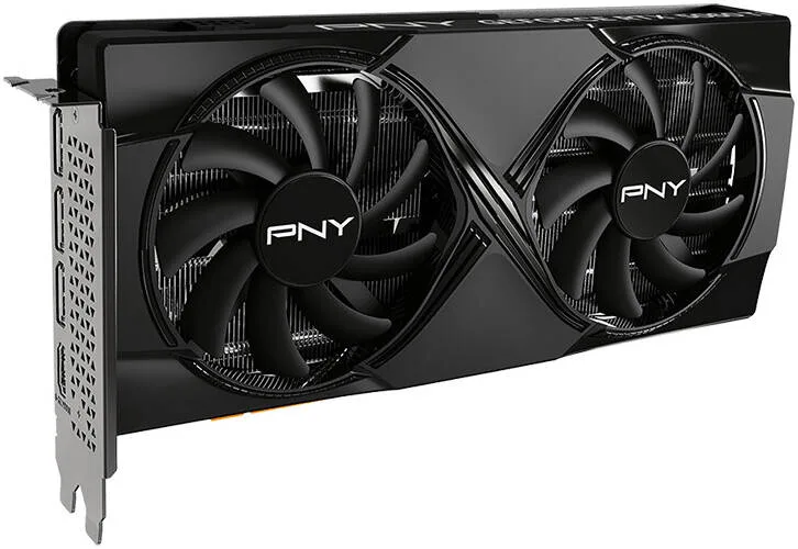 PNY GeForce RTX 5060 Ti 8GB Overclocked Dual Fan Graphics Card, 8GB GDDR7 128-Bit Memory, 2407 MHz Clock Speed, 4608 CUDA Cores, 8x PCI-Express 5.0 | VCG5060T8DFXPB1-O - Image 4