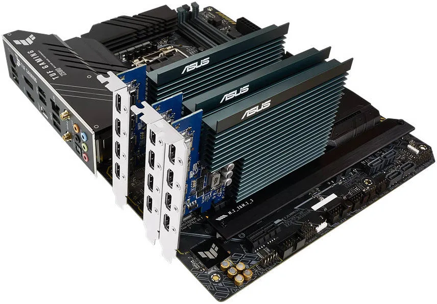 ASUS GeForce GT 730 2GB GDDR5 Graphics Card, 384 CUDA Cores, OpenGL 4.6, 5010 MHz Memory Speed, PCI Express 2.0, 4 x Native HDMI 1.4b / HDCP Support Yes (1.4) | 90YV0H20-M0NA00 - Image 4