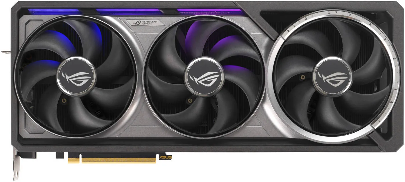ASUS ROG Astral GeForce RTX 5080 OC Graphics Card, 16GB GDDR7 256-Bit Memory, 10752 CUDA Cores, 30 Gbps Memory Clock, PCI Express 5.0 | 90YV0LV0-M0NA00 - Image 2