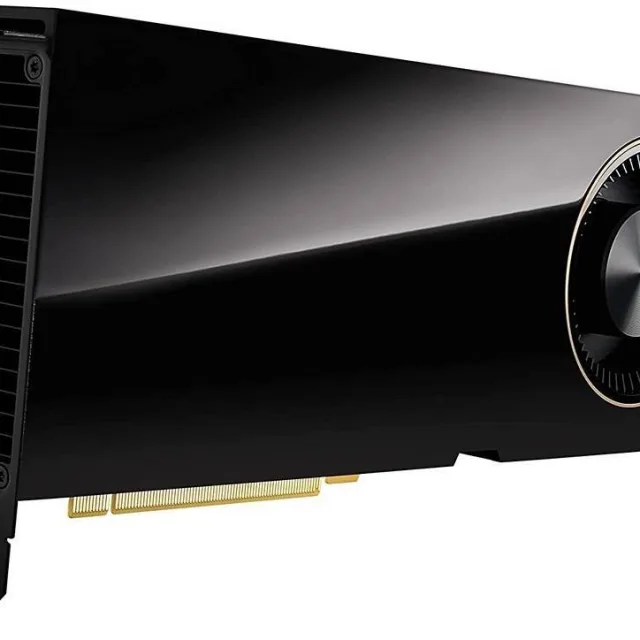 HP NVIDIA RTX A6000 Workstation Display Card, 48GB GDDR6 384-Bit Memory, 768 GB/s Memory Bandwith, 10,752 CUDA Cores, PCI Express 4.0 interface, 4x DisplayPorts, Black | 2S6U3AA
