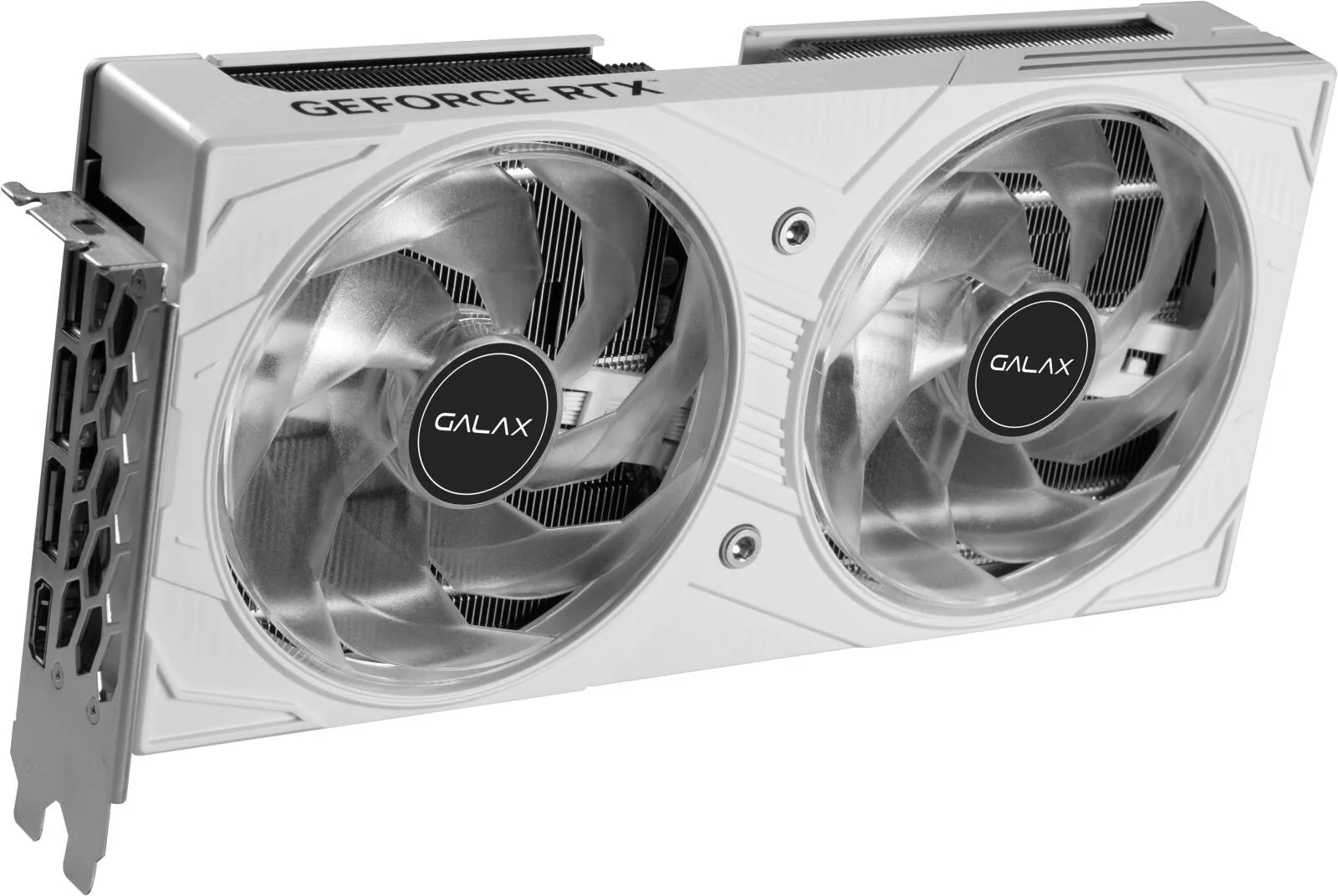 Galax GeForce RTX 5060 EX Graphics Card, 8GB GDDR7 128-bit Memory, 2535MHz Boost Clock, 28 Gbps Memory Speed, 3840 CUDA Cores, PCI-Express 4.0, White | 56NSN8MDDBBS - Image 3