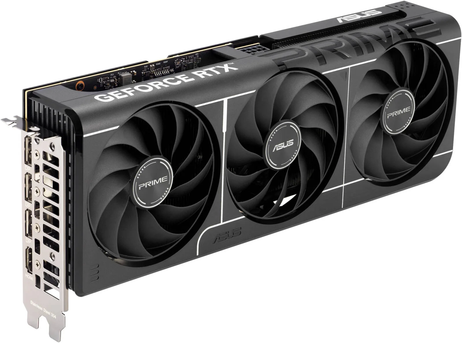 ASUS PRIME GeForce RTX 5060 Ti OC Edition Graphics Card, 8GB GDDR7 128-Bit Memory, 2617 MHz Boost Clock, 28 Gbps Memory Speed, 4608 CUDA Cores, PCI Express 5.0 | 90YV0MP0-M0NA00 - Image 3
