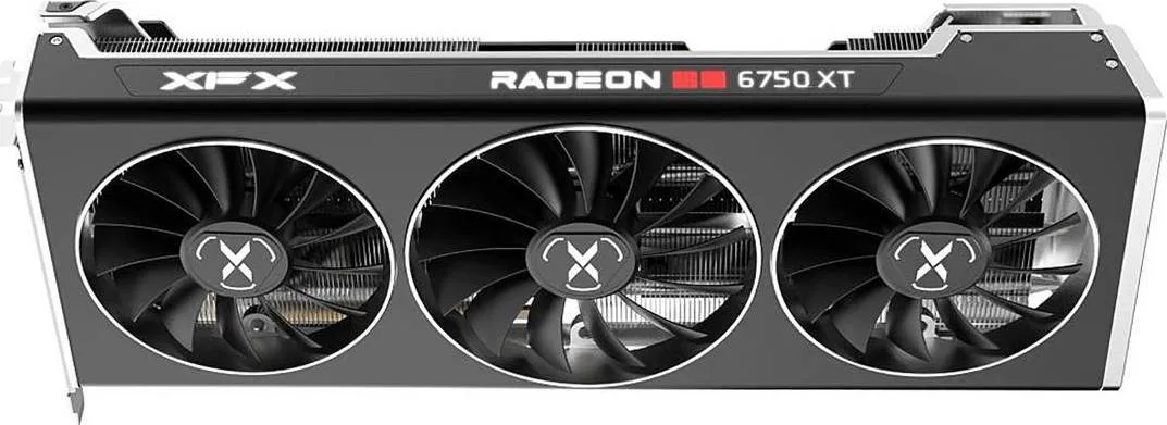 XFX Speedster Merc319 Radeon RX 6750XT Black Gaming Graphics Card, 12GB GDDR6 192 Bit Memory, 2560 Stream Processor, 2324MHz, PCI-E 4.0, AMD RDNA 2, HDMI, DP | RX-675XYTBDP - Image 2