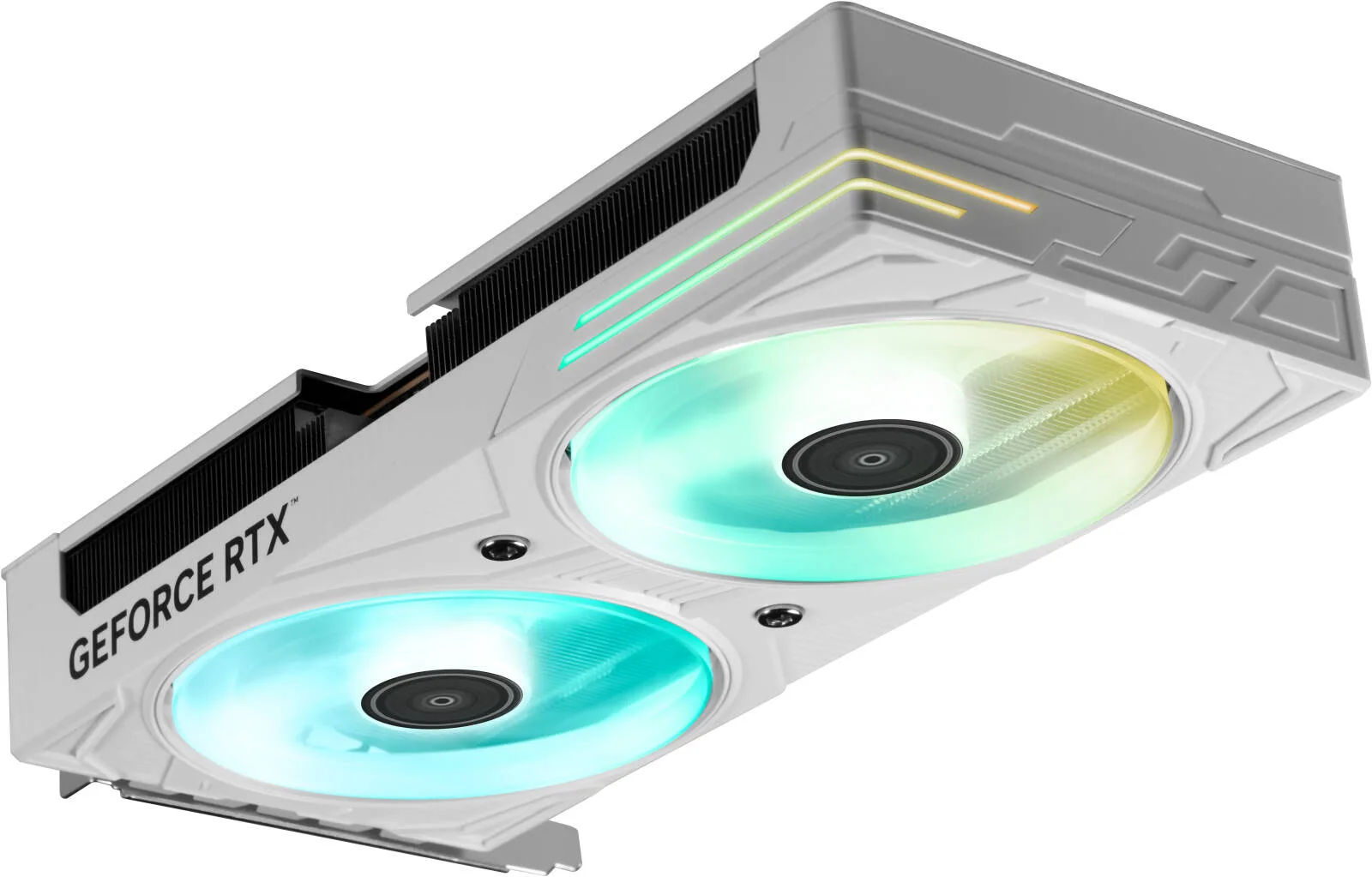 Galax GeForce RTX 5060 Ti EX Graphics Card, 8GB GDDR7 128-bit Memory, 2617 MHz Boost Clock, 28Gbps Memory Speed, 4608 CUDA Cores, PCI-Express 5.0, White | 56ISN8MDCSBS - Image 4