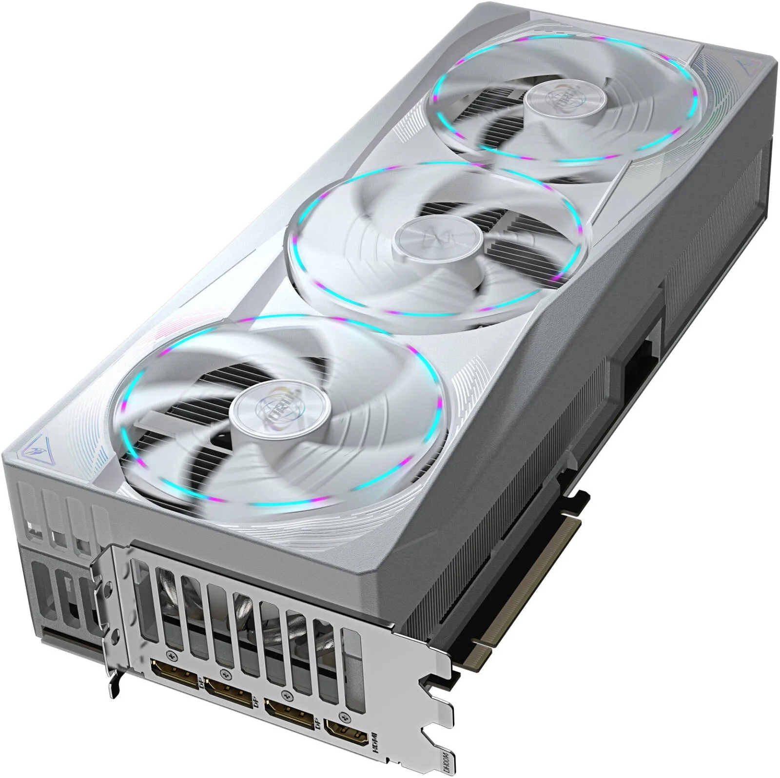 GIGABYTE AORUS GeForce RTX 5090 Master Ice Graphics Card, 32GB GDDR7 512-Bit Memory, 2655 MHz Boost Clock, 21760 CUDA Cores. 28 Gbps Memory Speed, PCI Express 5.0, White | GV-N5090AORUSM ICE-32GD - Image 4