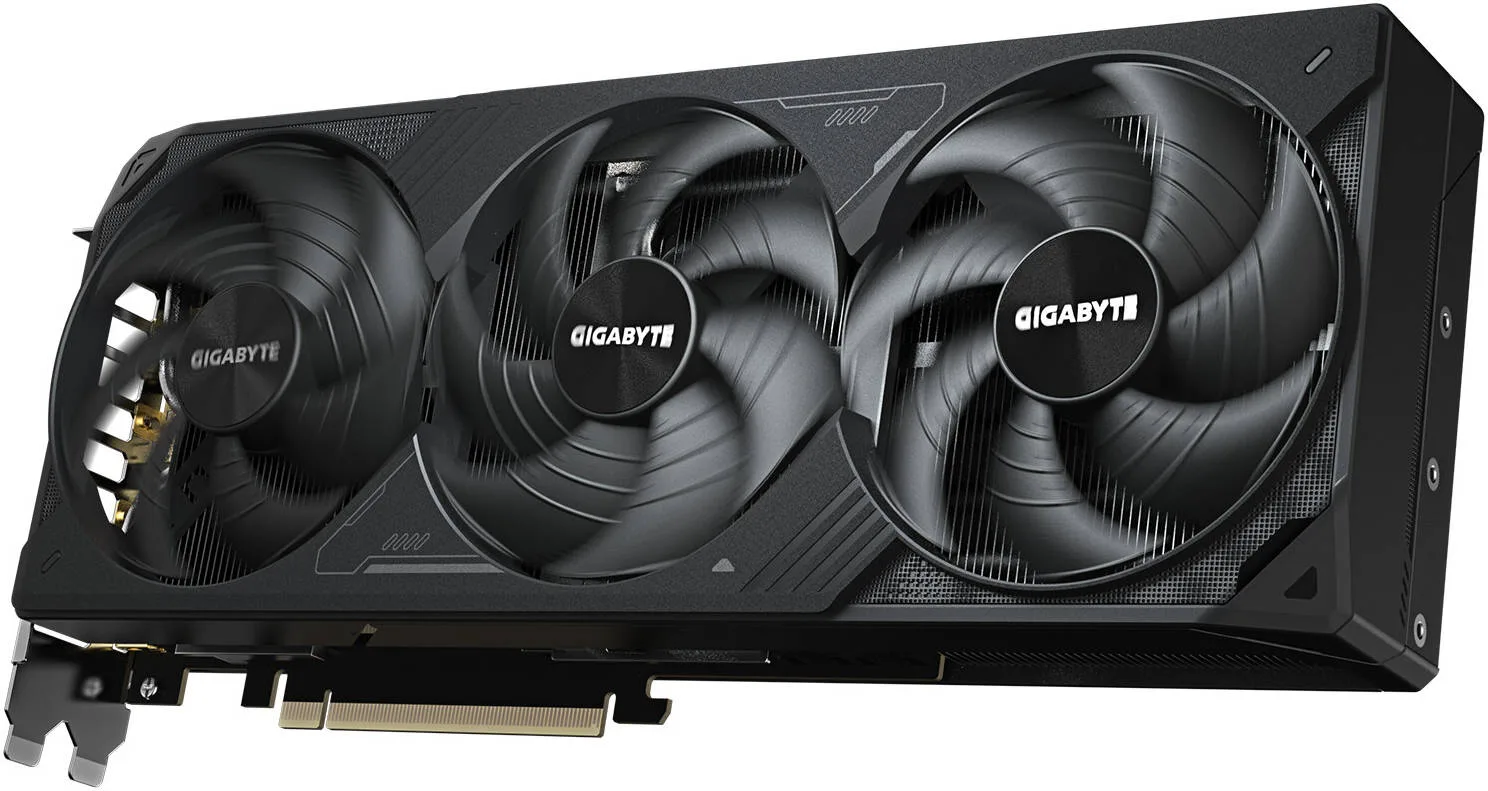 GIGABYTE GeForce RTX 5080 WINDFORCE OC SFF Graphics Card, 16GB GDDR7 256-Bit Memory, 2670 MHz Core Clock, 30 Gbps Memory Clock, PCI Express 5.0, Black | GV-N5080WF3OC-16GD - Image 3