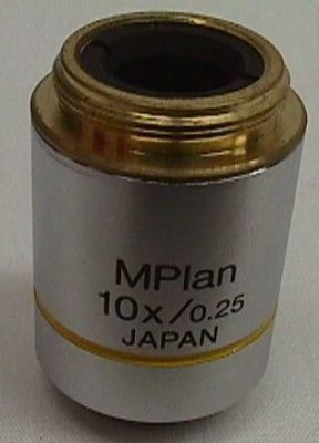 OLYMPUS 10x M PLAN Objective