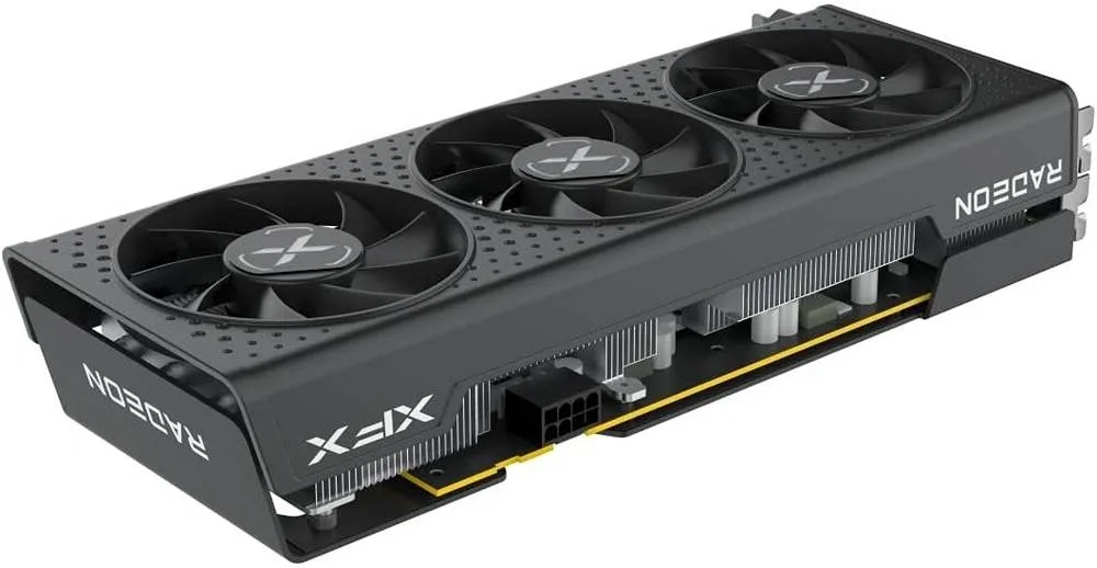 XFX Speedster QICK308 Radeon RX 7600 Black Graphics Card, 8GB GDDR6 128bit Memory, 2755 MHz Boost Clock, 18 Gbps Memory Clock, 2048 Steam Processors, PCI-E 4.0, 3*DP 2.1 / HDMI 2.1 | RX-76PQICKBY - Image 2