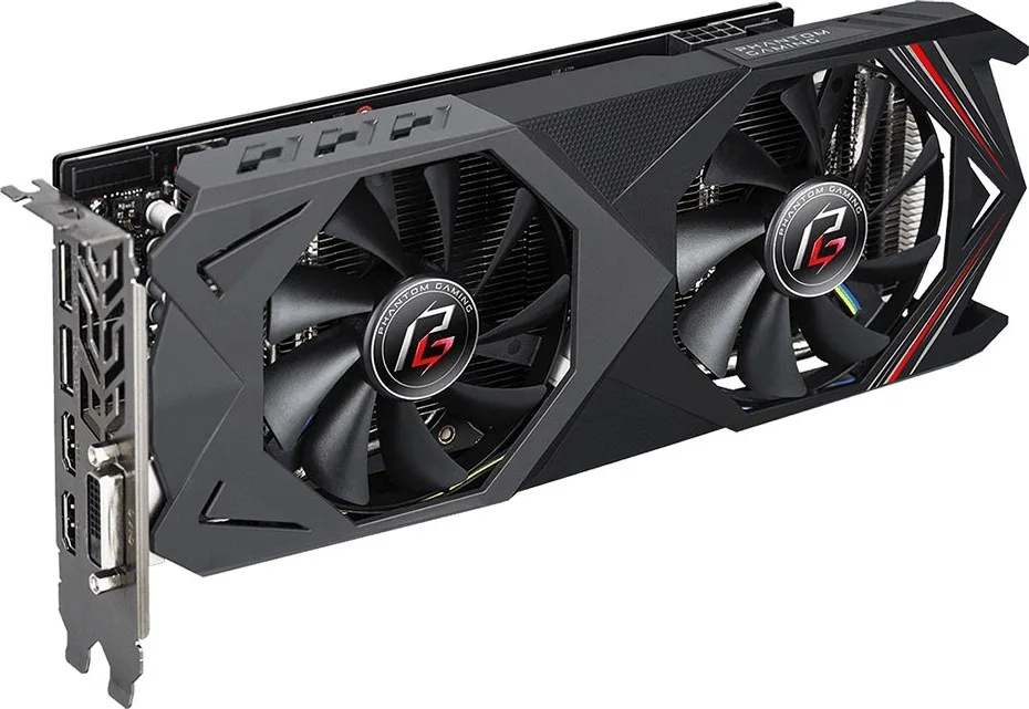 ASRock Radeon RX590 AMD Phantom Gaming X 8G OC - 8GB GDDR5, 256-bit, PCI-Express 3.0, 2 x DisplayPort, 2 x HDMI, DVI, Graphics Card | 90-GA2YZZ-00UANF - Image 4