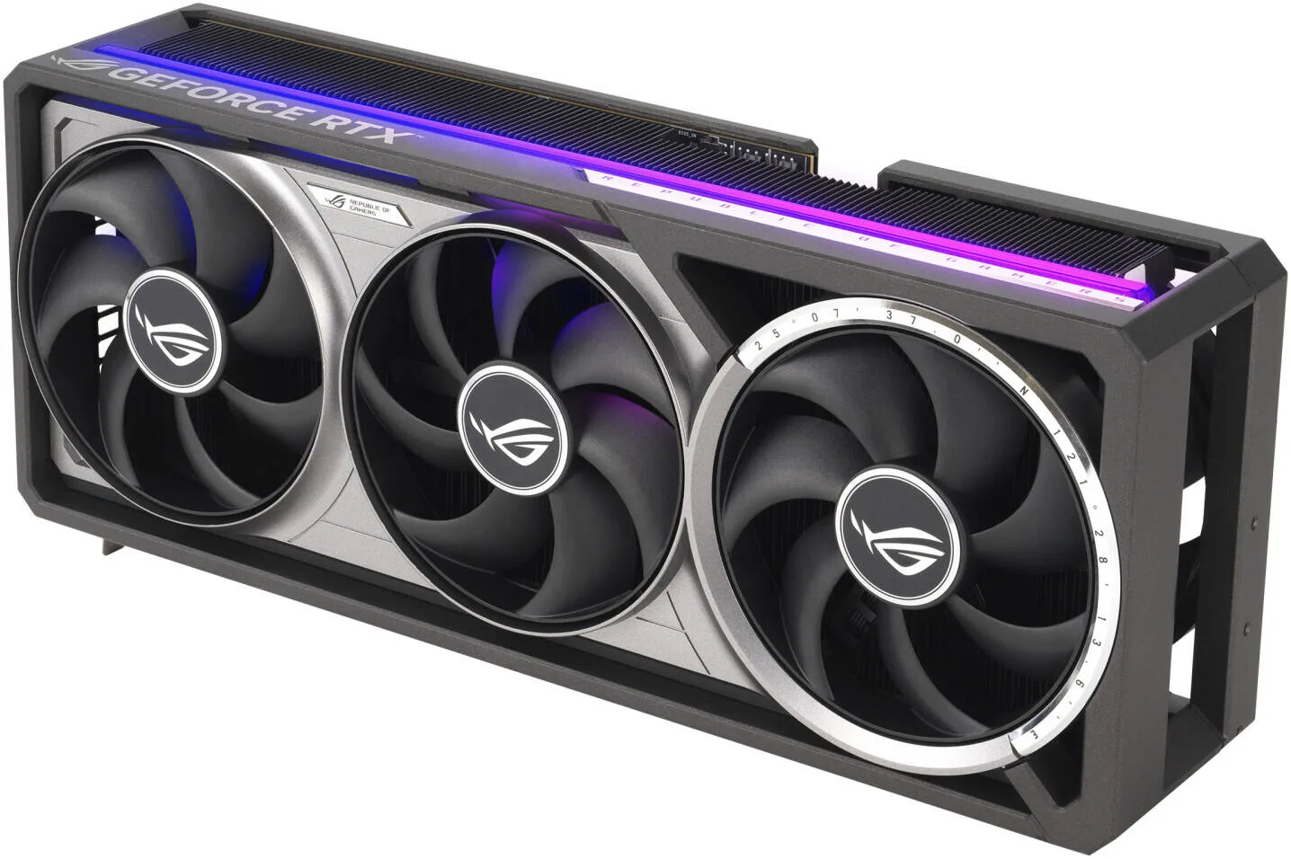 ASUS ROG Astral GeForce RTX 5080 OC Graphics Card, 16GB GDDR7 256-Bit Memory, 10752 CUDA Cores, 30 Gbps Memory Clock, PCI Express 5.0 | 90YV0LV0-M0NA00 - Image 3