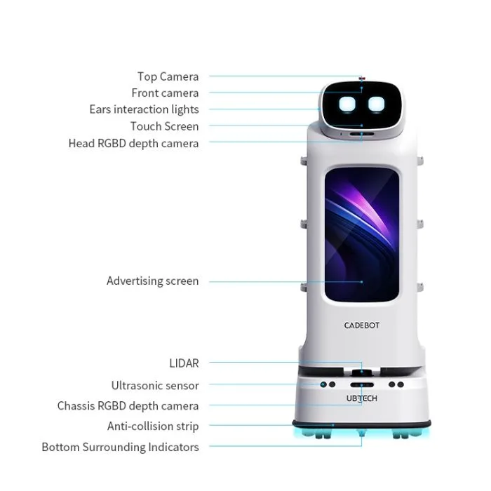 UBTECH Cadebot L100 Multi-scene Intelligent Open Delivery Robot (XCAD101) - Image 4