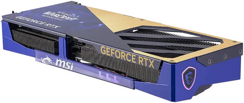 MSI GeForce RTX 5070 World of Warcraft Midnight Void Edition OC Graphics Card, 12GB GDDR7 192-Bit Memory, 2610 MHz Boost Clock, 28 Gbps Memory Speed, 6144 CUDA Cores, PCI Express Gen 5 | 912-V532-255 - Image 3