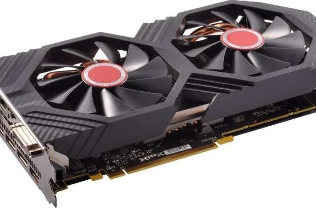XFX AMD Radeon RX 580 1366Mhz 4GB GDDR5 256 Bit Dual Fan PCIe 3.0 (x16) GTS XXX OC Graphics Card | RX-580P4DFD6