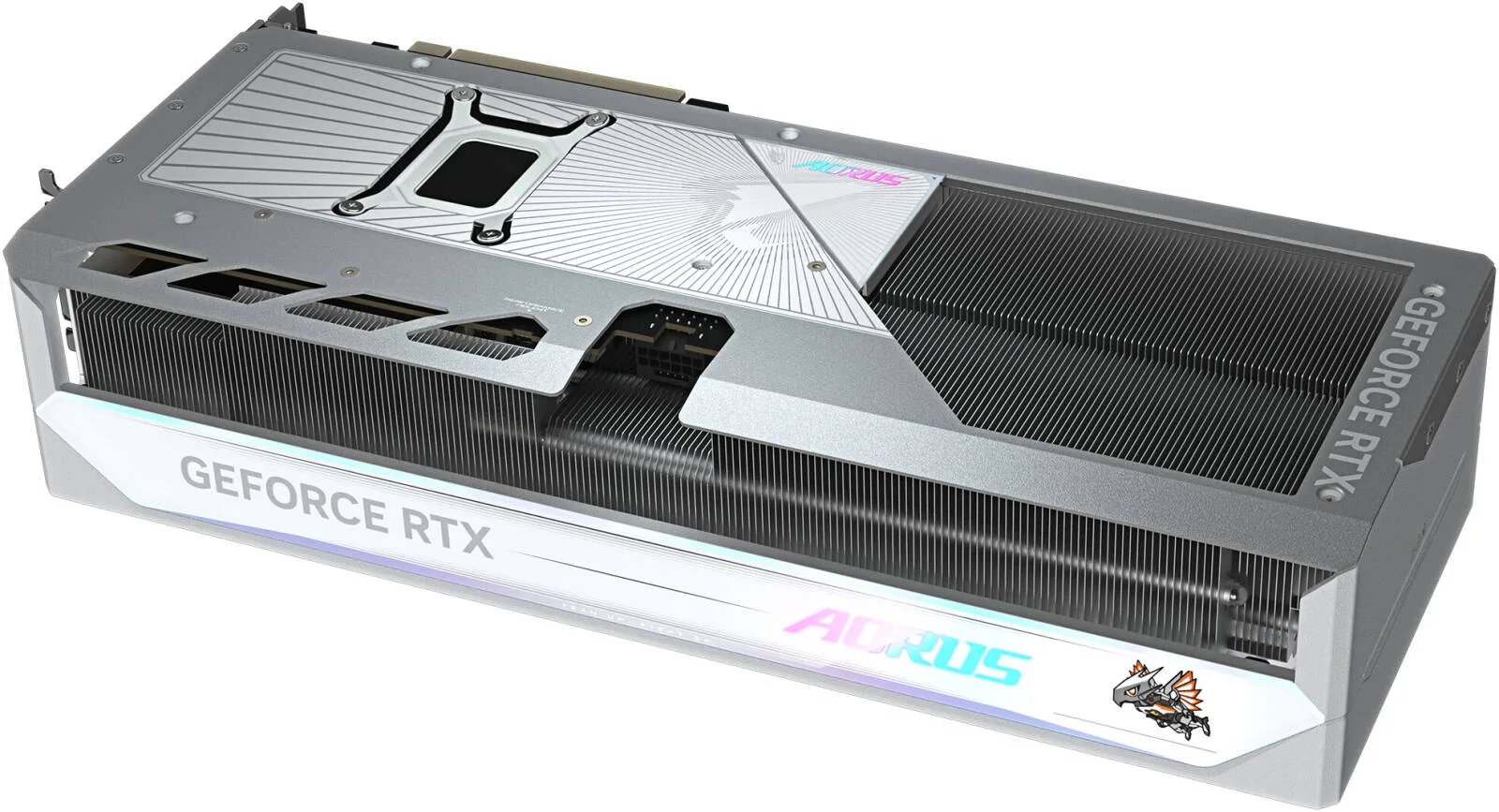 GIGABYTE AORUS GeForce RTX 5080 MASTER ICE Graphics Card, 16GB GDDR7 256-Bit Memory, 2805 MHz Core Clock, 30 Gbps Memory Clock, 10752 CUDA Cores, PCI-Express 5.0, White | GV-N5080AORUSM ICE-16GD - Image 4