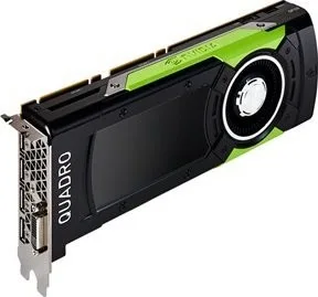 PNY Quadro GP100 Graphics Card - 16 GB HBM2 4096-bit, PCI-Express 3.0 x16, SLI , HDCP 2.2 and HDMI 2.0b support, 3584 CUDA Cores, 4x Display Port, 1x DVI-D ( Dual Link ), 3-Pin 3D-Stereo | VCQGP100-P - Image 2