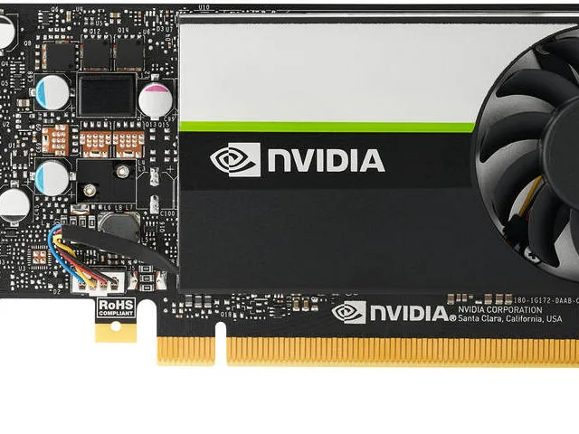 HP T400 Low-Profile Graphics Card, 384 Cuda Cores, 2GB of GDDR6 VRAM, 80 GB/s Memory Bandwidth, PCIe 3.0 x16 Interface, Nvidia Turing Architecture, 64-Bit Memory Interface, Displayport | 340K8AA