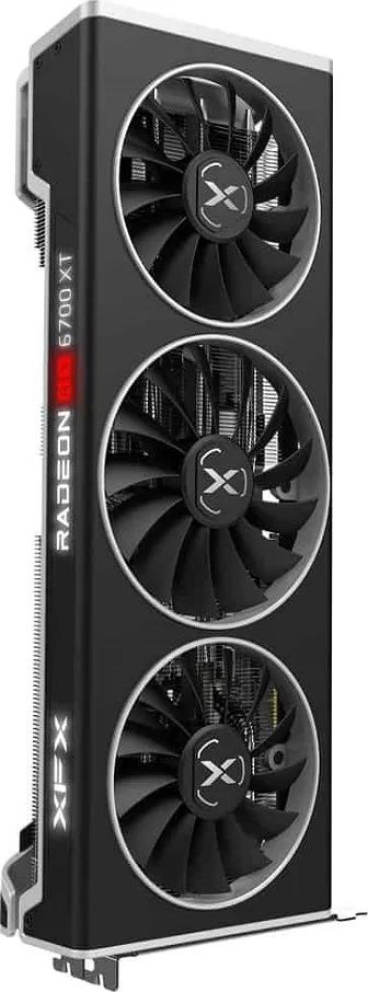 XFX Speedster Merc 319 AMD Radeon RX 6700 XT Black Gaming Graphics Card, 12GB GDDR6 Memory, 192 Bit Bus, 2457MHz, AMD RDNA 2, 16 Gbps, PCI-E 4.0, HDMI, DP | RX-67XTYTBDP. XFX - Image 2