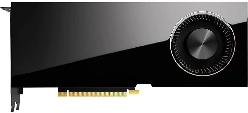 HP NVIDIA RTX A6000 Workstation Display Card, 48GB GDDR6 384-Bit Memory, 768 GB/s Memory Bandwith, 10,752 CUDA Cores, PCI Express 4.0 interface, 4x DisplayPorts, Black | 2S6U3AA - Image 4