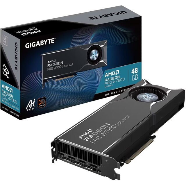 AMD Radeon Pro W7900 Professional Graphics Card 48GB GDDR6 | 100-300000074