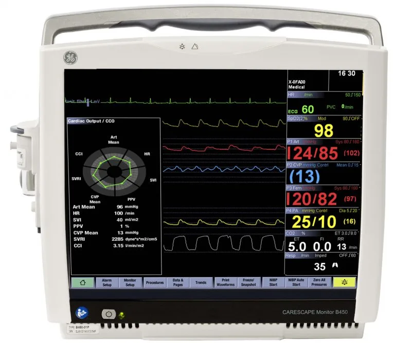 GE CARESCAPE Monitor B450