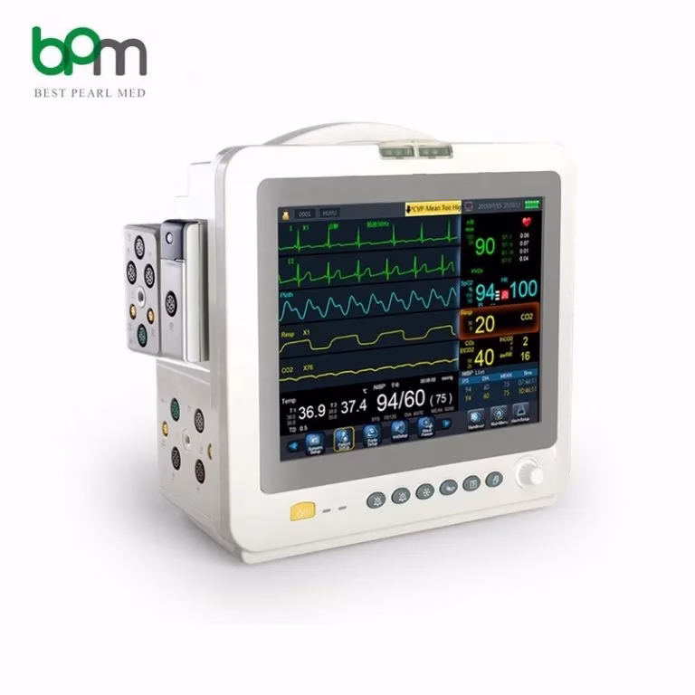 BPM-M1204P ECG Patient Monitor configuration view