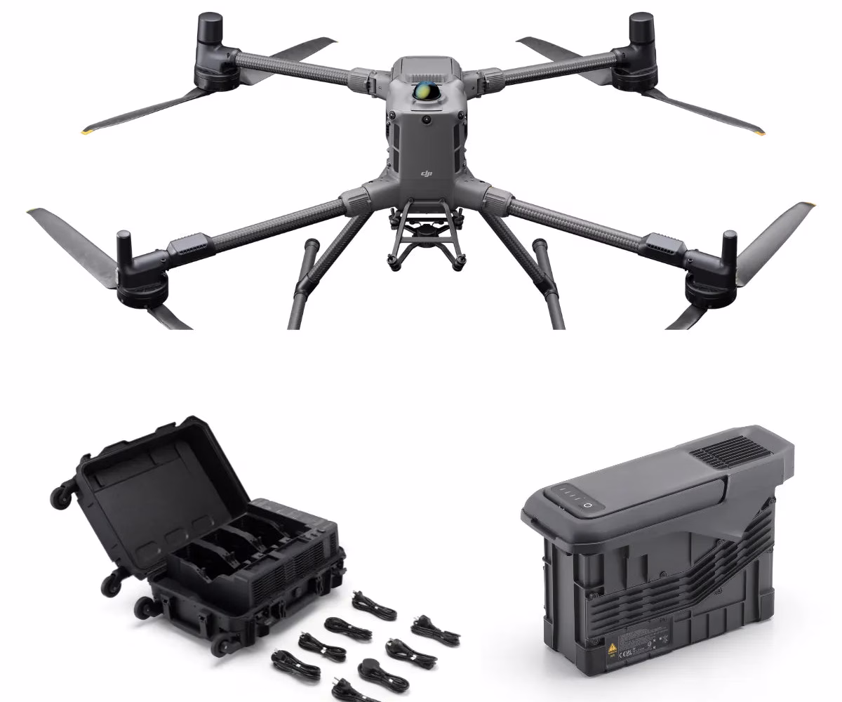 DJI Matrice 400 with BS100 Battery Station + TB100 Intelligent Flight Battery