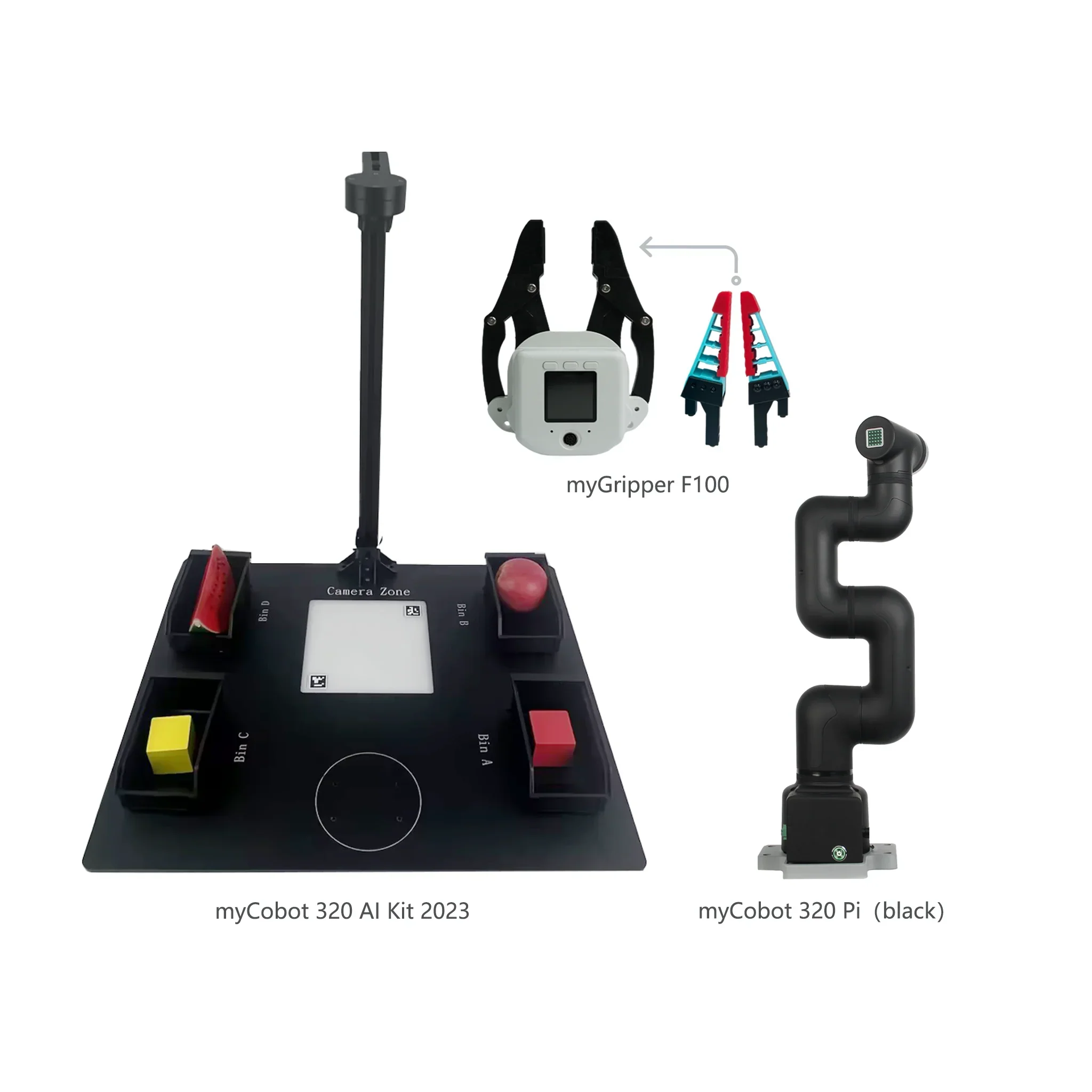 Elephant Robotics Technology Mycobot 320 AI Kit 2023 (Adaptive Gripper Version) (4010800016)