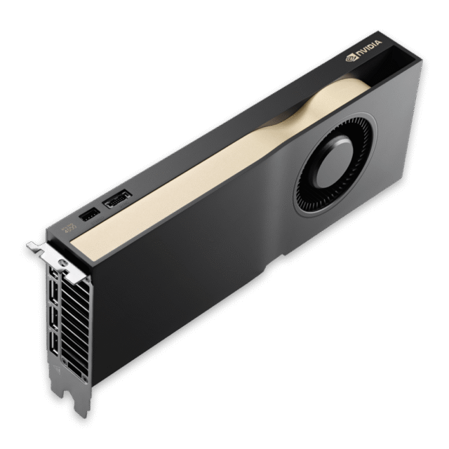 HP NVIDIA RTX 5000 Ada 32 GB 4DP Graphics Card, 32GB GDDR6 256-Bit Memory, 576 GB/s Memory Bandwidth, 12,800 CUDA Cores, Ada Lovelace Architecture, PCI Express 4.0 x16 Interface | 8D6B6AA