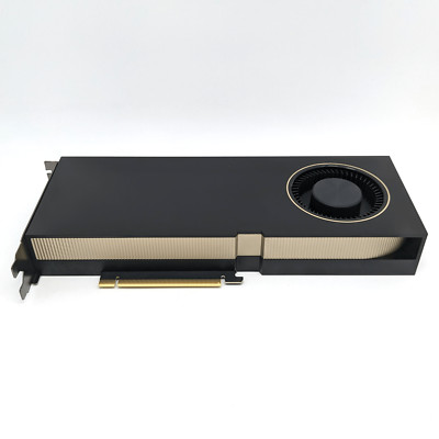 HP NVIDIA RTX A6000 Workstation Display Card, 48GB GDDR6 384-Bit Memory, 768 GB/s Memory Bandwith, 10,752 CUDA Cores, PCI Express 4.0 interface, 4x DisplayPorts, Black | 2S6U3AA