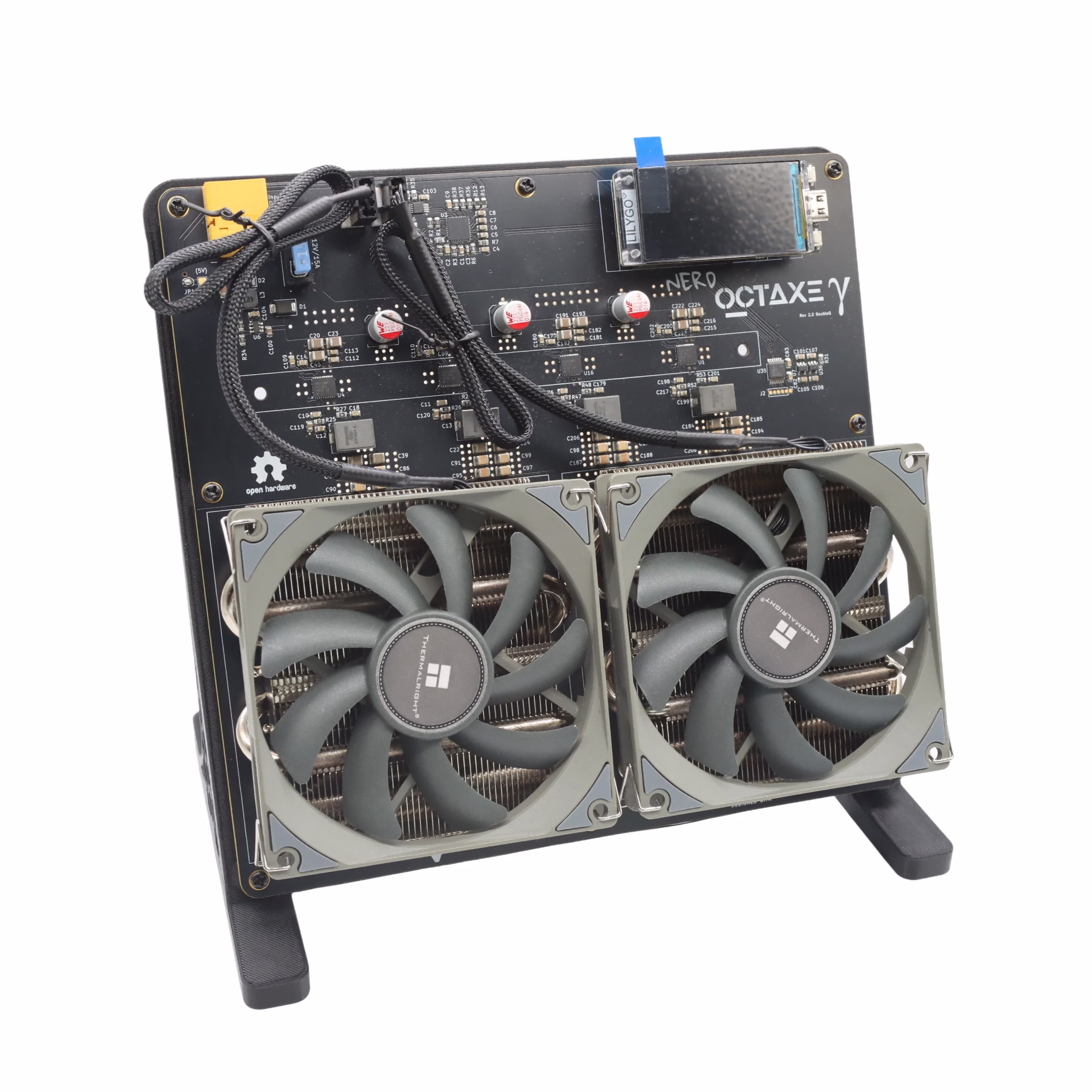 NerdOCTAxe Rev 3.1 SOLO Bitcoin Miner (12 TH/S)