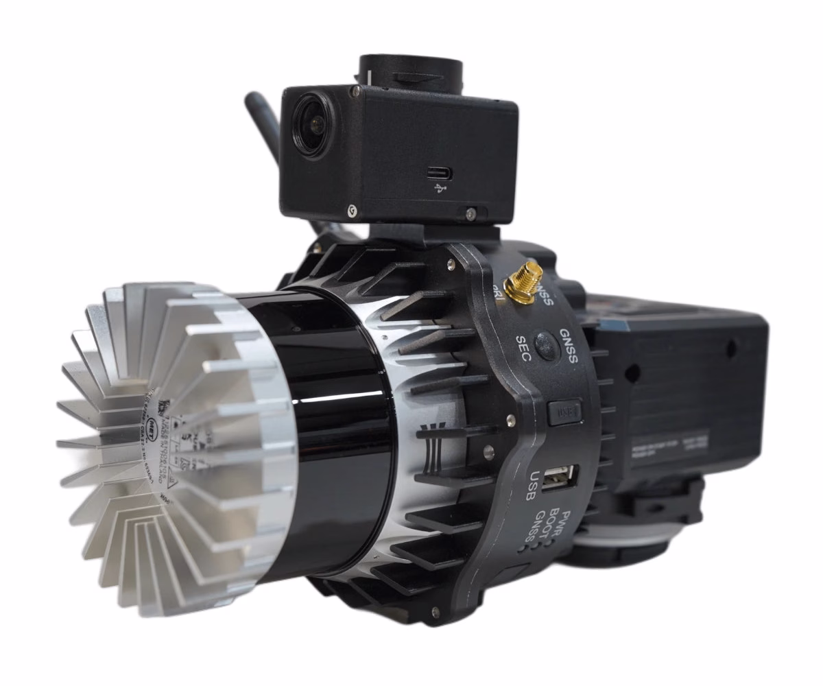 WISPR Inertial Labs RESEPI Ouster REV7 OS1-64 24MP Camera (FPV Gimbal)