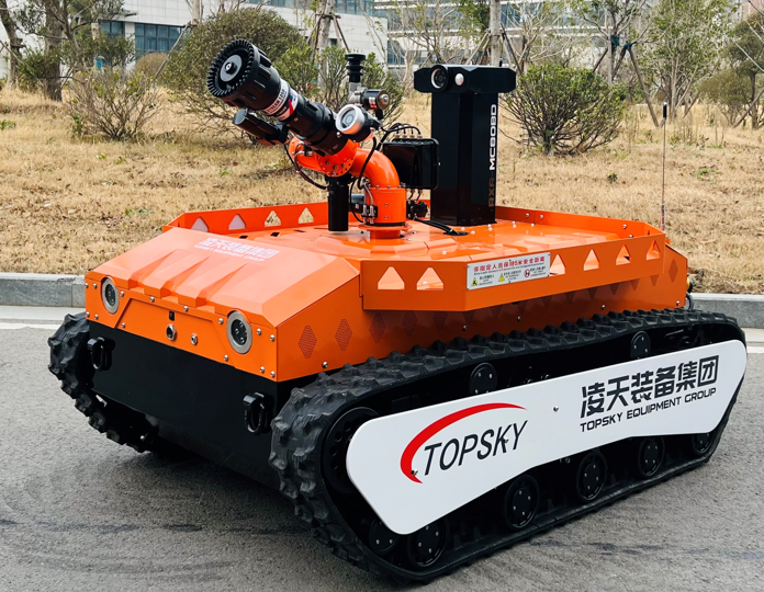 Topsky Dragon Conquest D3 Explosion Proof Fire Fighting Robot (RXR-MC80BD)